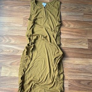 Isabel Maternity dress in Green